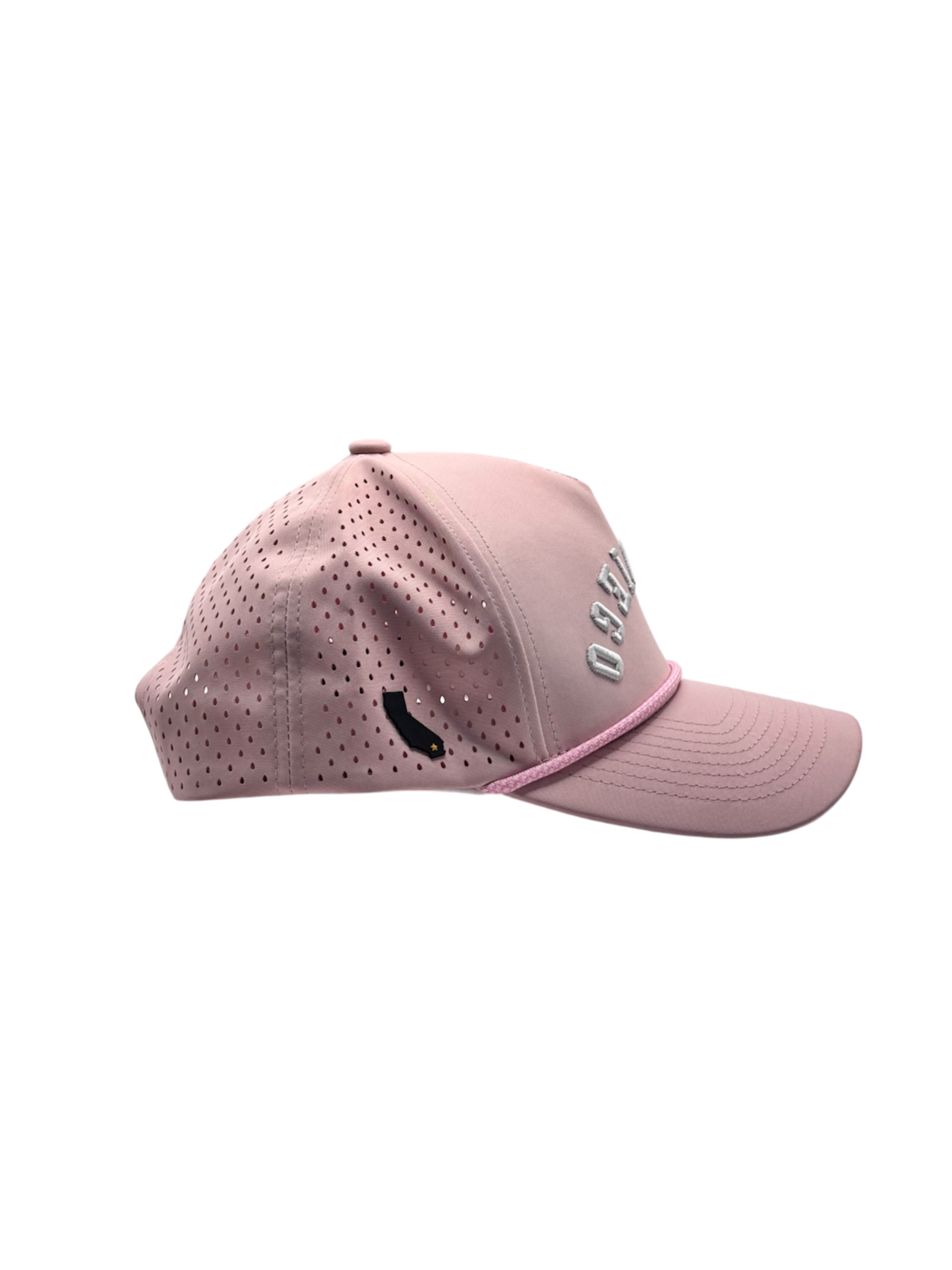 Precurved San Diego Golf Snapback-Peach