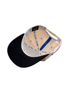 Pre-Curved San Diego Snapback-Black