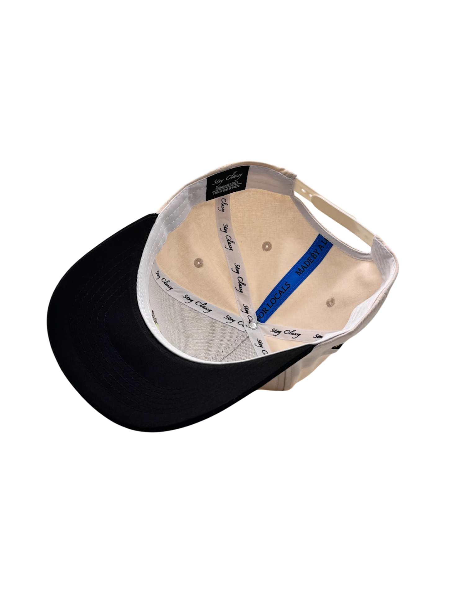 Pre-Curved San Diego Snapback-Black