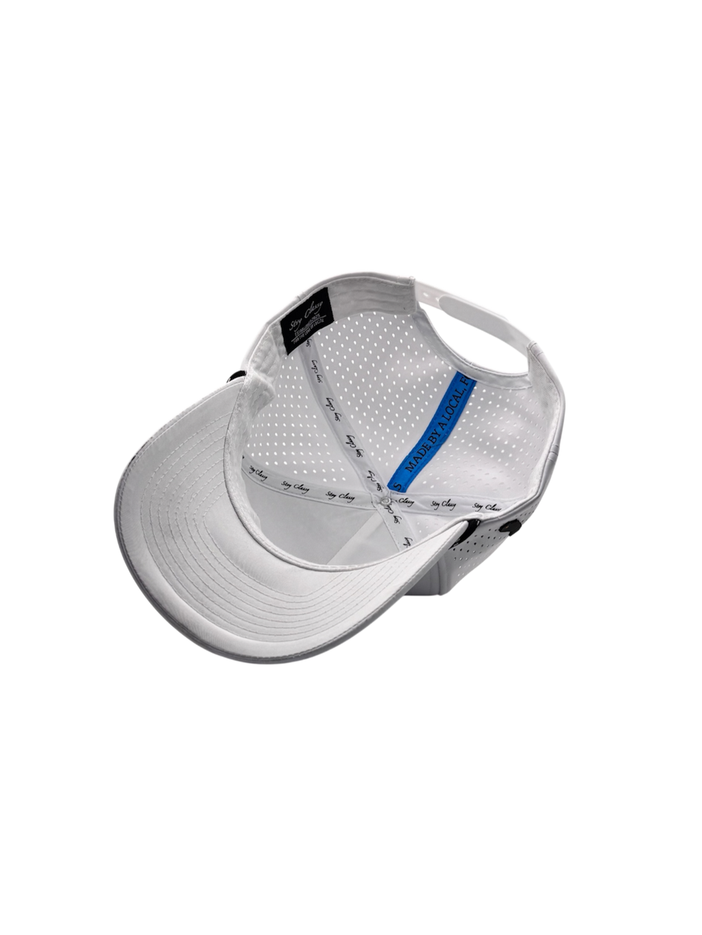 Precurved San Diego Golf Snapback-White