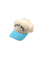 Pre-Curved San Diego Snapback-Baby Blue