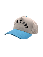 Pre-Curved San Diego Snapback-Baby Blue