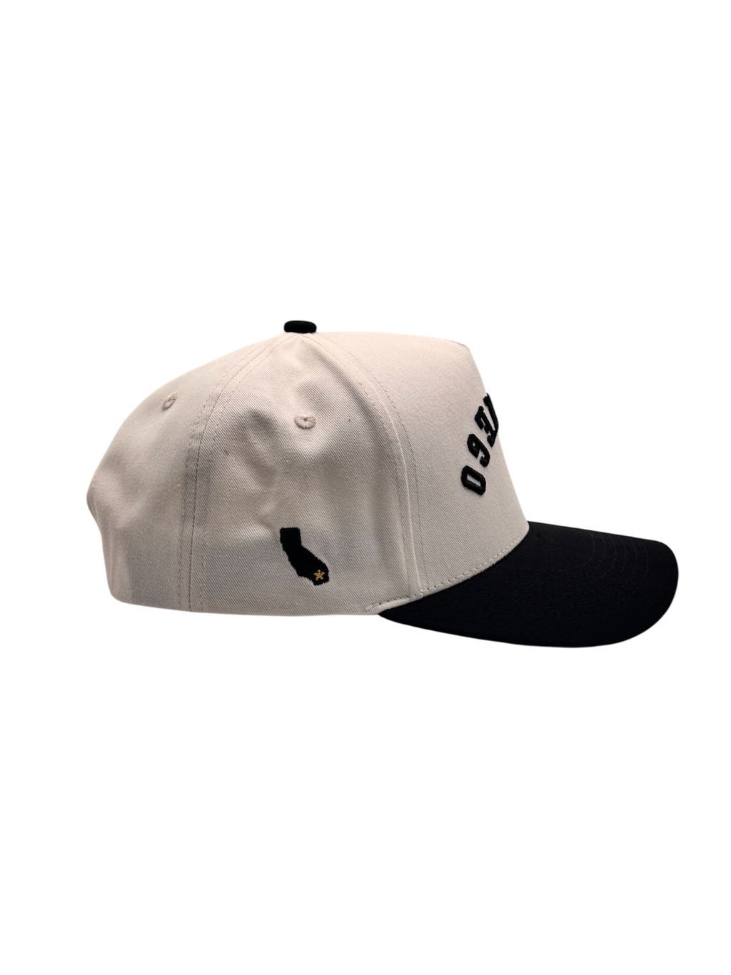 Pre-Curved San Diego Snapback-Black
