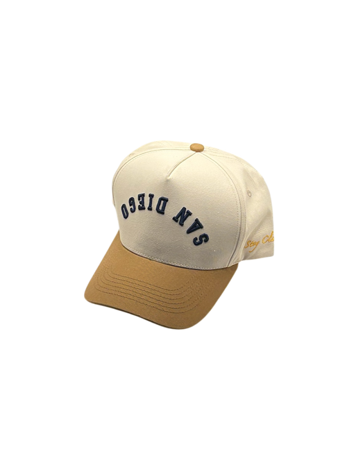 Pre-Curved San Diego Snapback-Padres