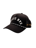 Precurved San Diego Golf Snapback-Black