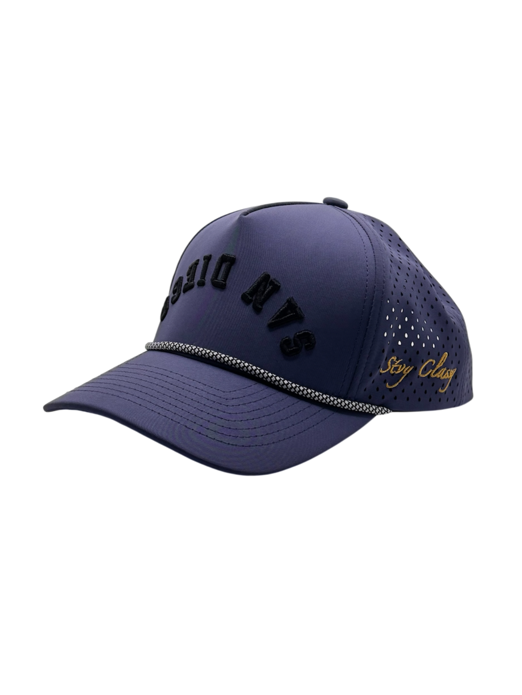 Precurved San Diego Golf Snapback-Blue