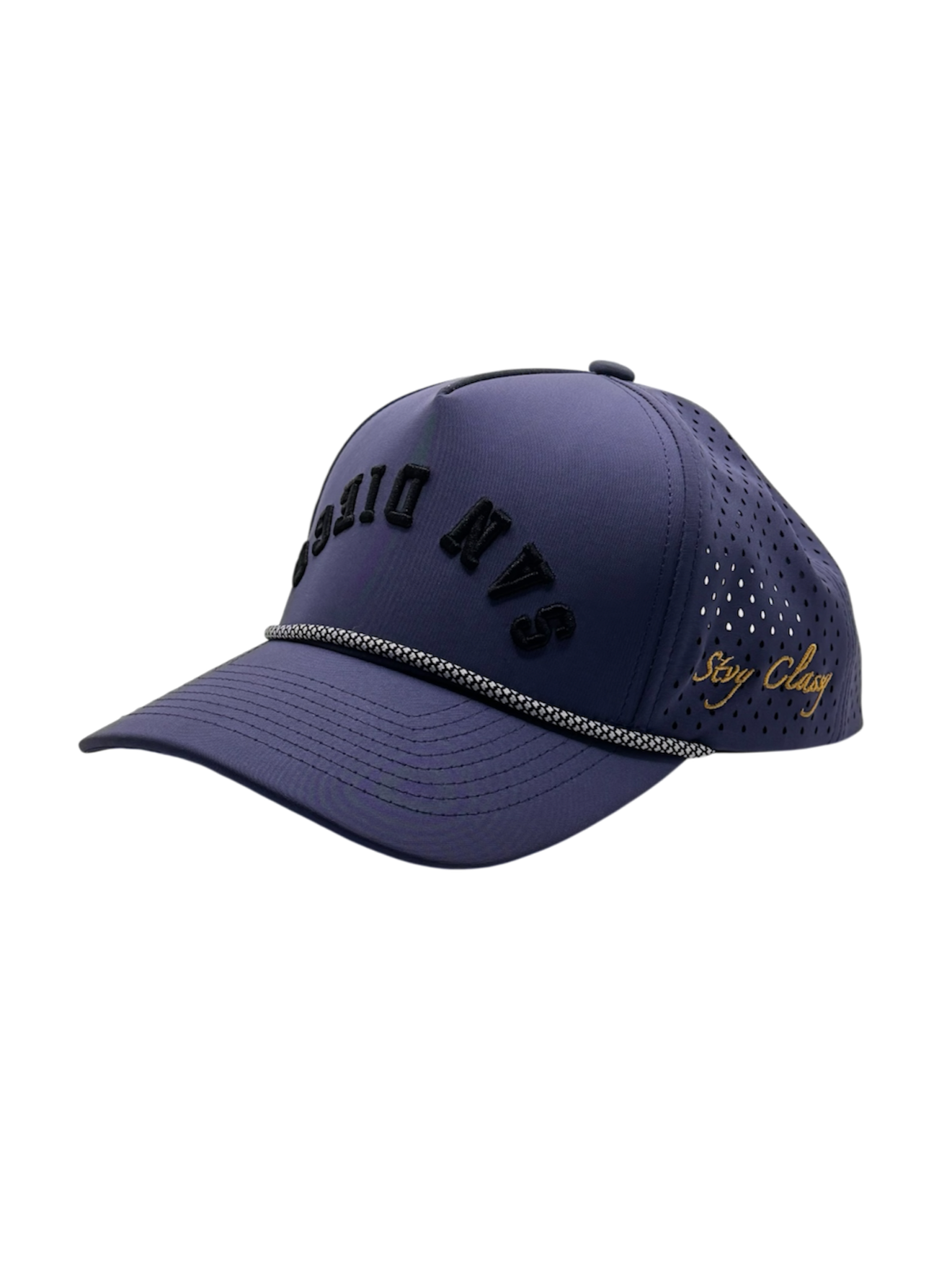 Precurved San Diego Golf Snapback-Blue