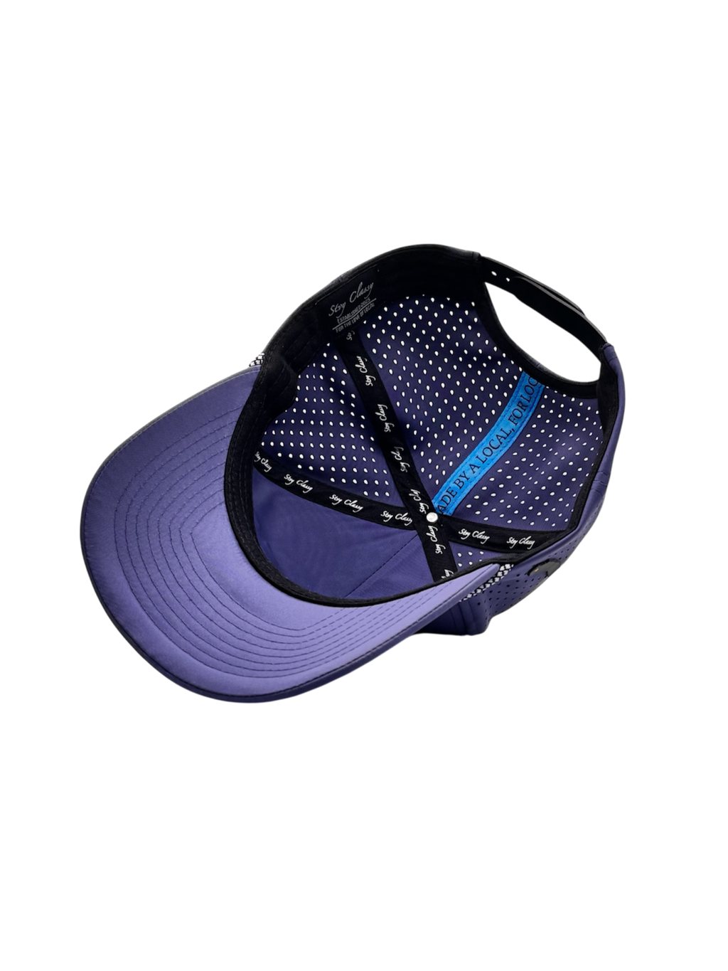 Precurved San Diego Golf Snapback-Blue