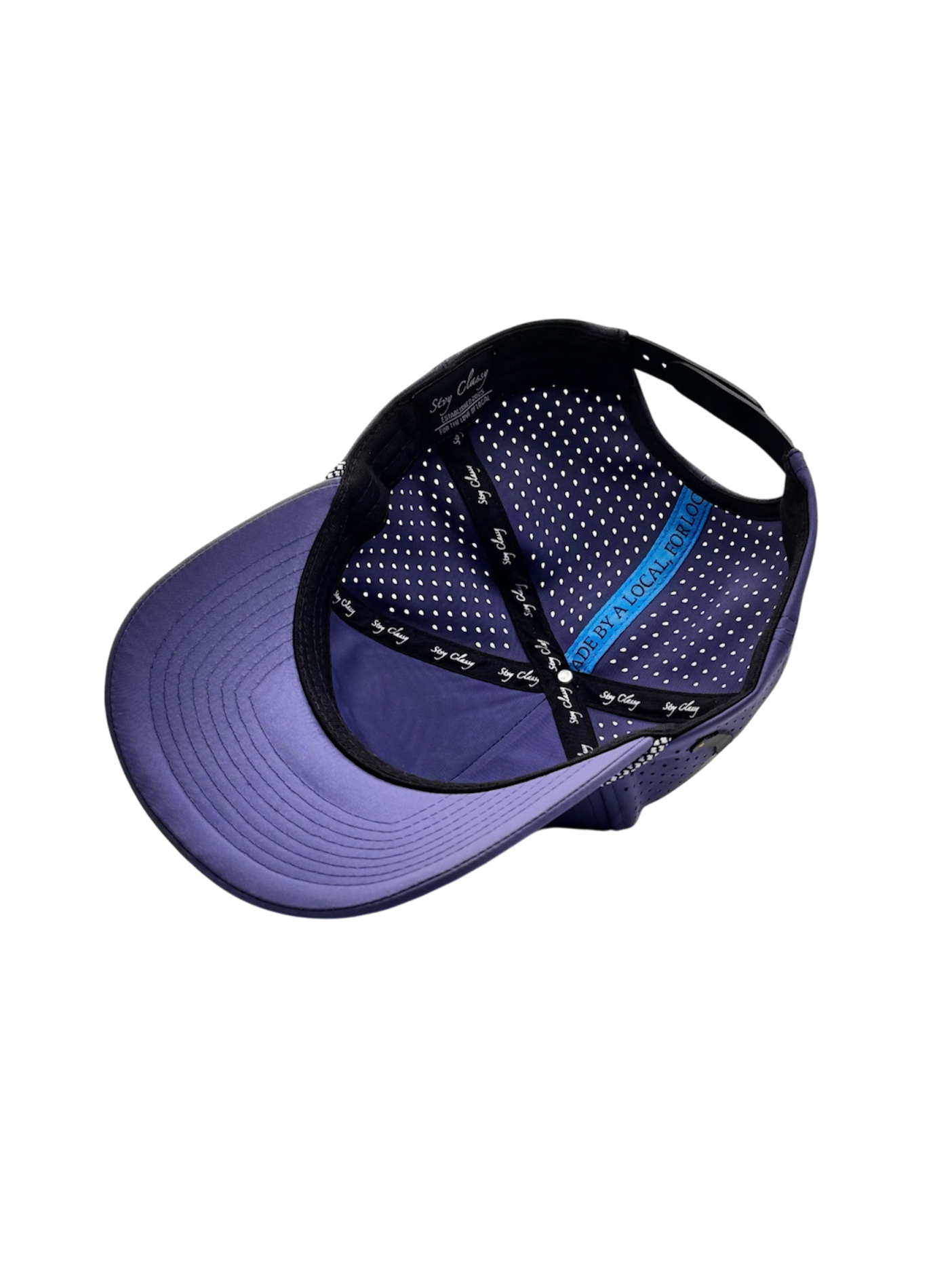 Precurved San Diego Golf Snapback-Blue