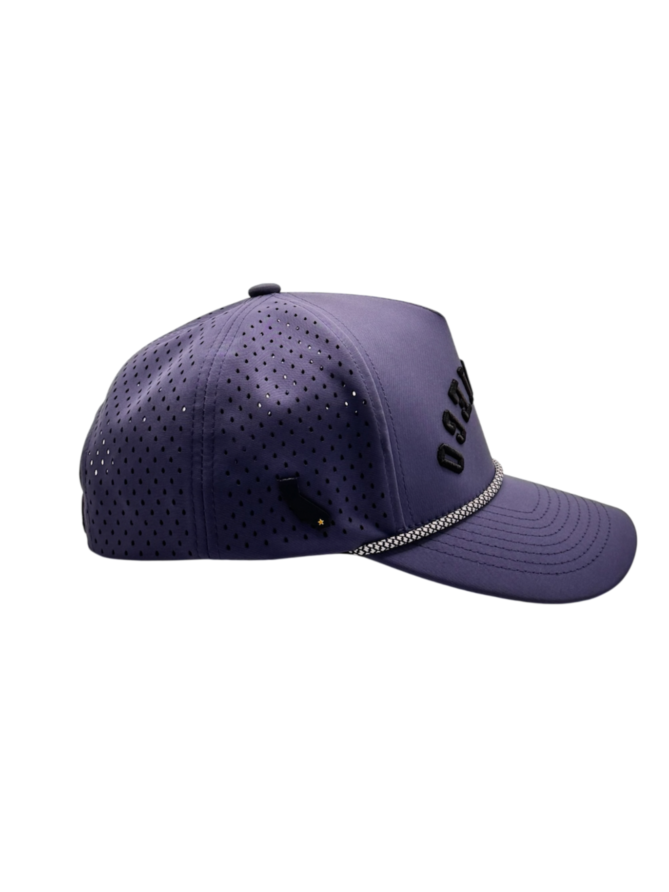 Precurved San Diego Golf Snapback-Blue