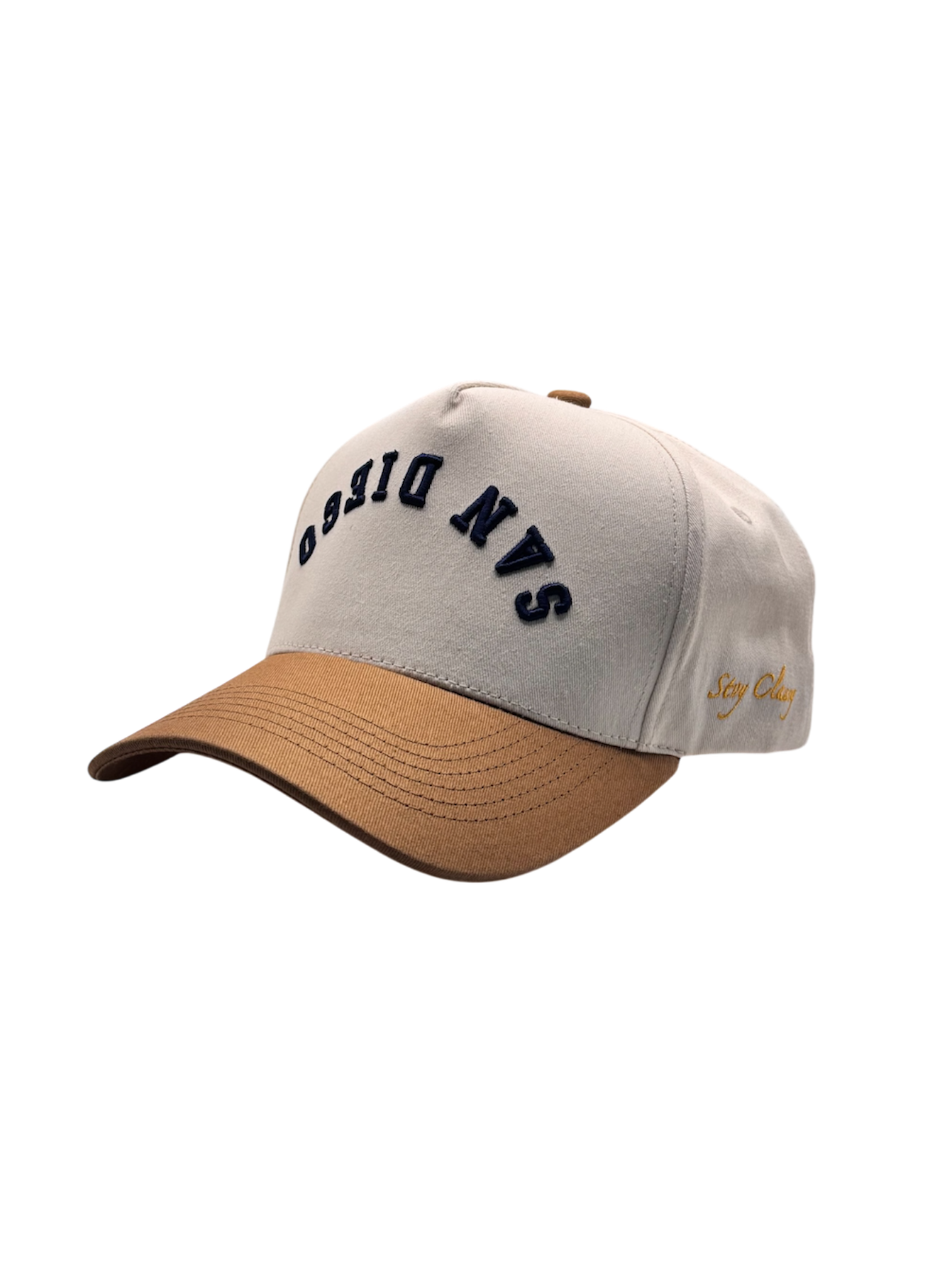 Pre-Curved San Diego Snapback-Padres