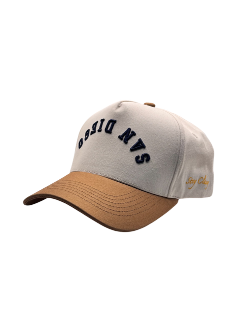 Pre-Curved San Diego Snapback-Padres