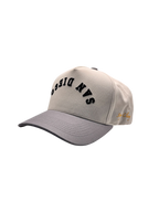 Pre-Curved San Diego Snapback-Grey